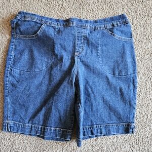 Terra & Sky Classic Blue Jean Shorts